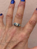 Antique Solitaire Ring w Sapphire