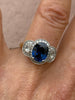 The Half Moon Sapphire Ring