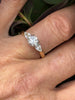 Solitaire Ring w Pears