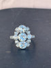 Art Deco Three Stone Ring