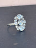 Art Deco Three Stone Ring