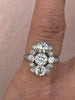 Art Deco Three Stone Ring