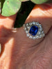 Bella: Vintage Sapphire Ring