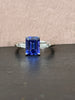 Tanzanite Emerald Cut Ring