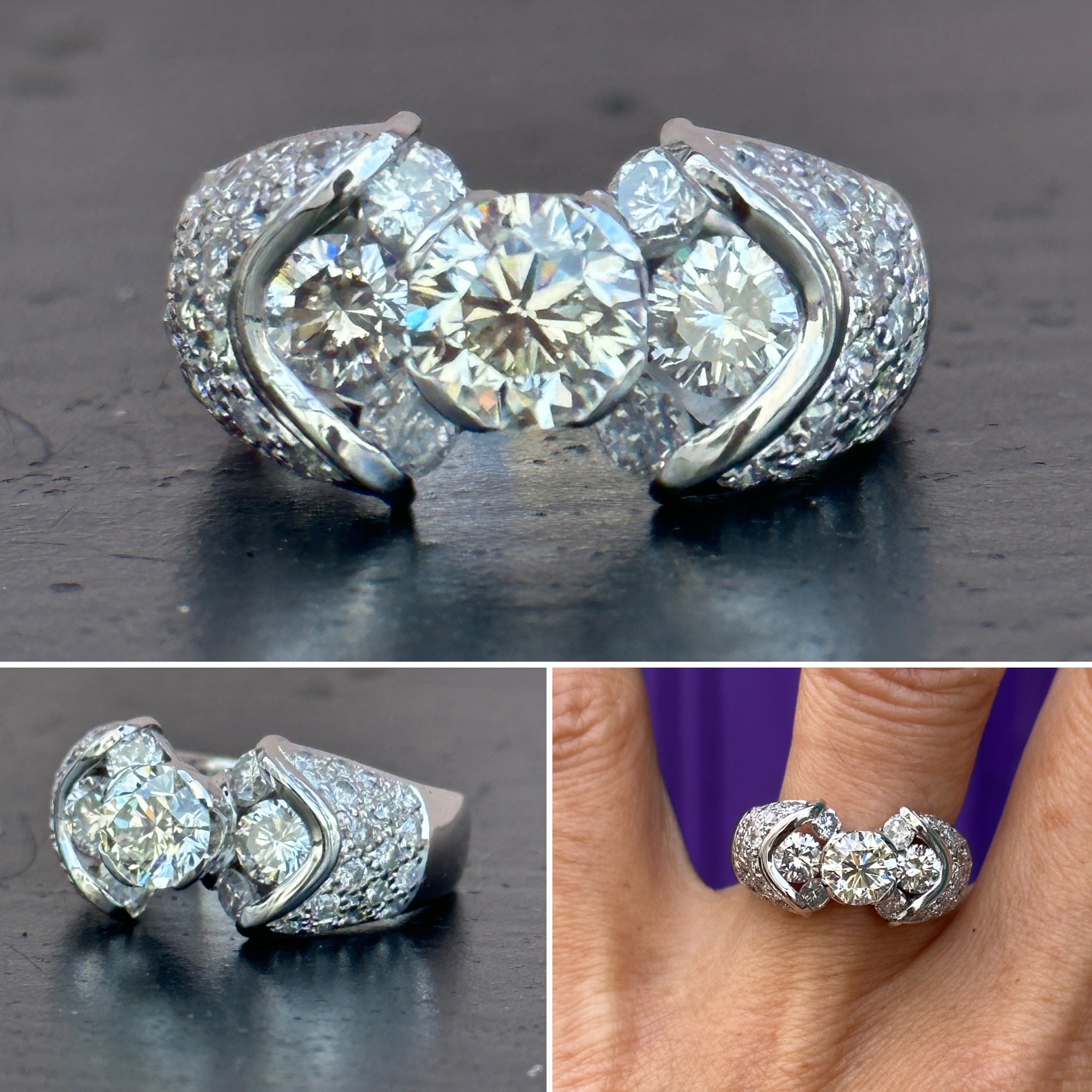 Louisa: a Vintage Diamond Ring