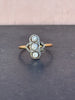 Art Deco Three Stone Ring
