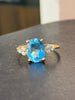 Blue Topaz Ring