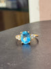 Blue Topaz Ring