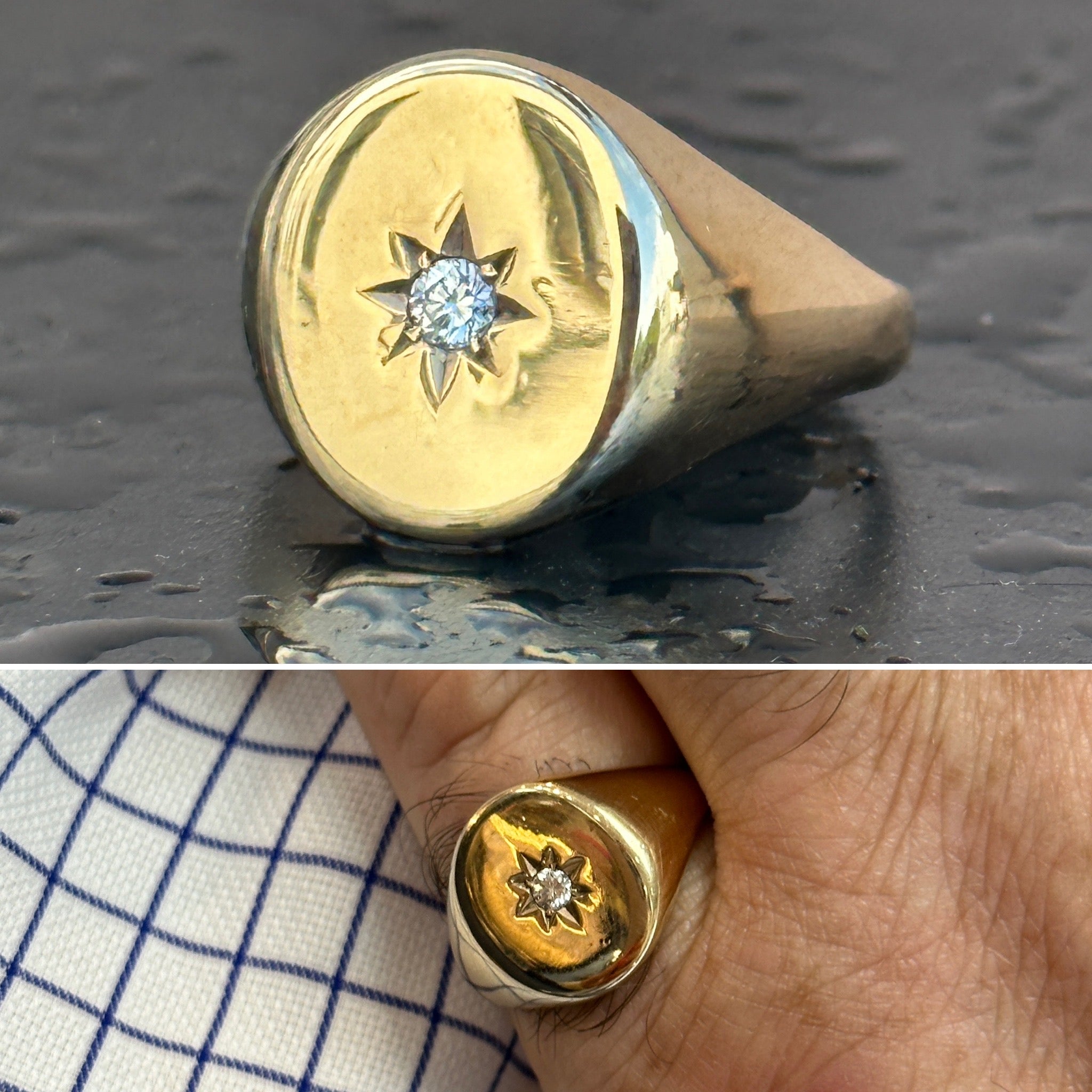 Gents Vintage Signet Ring
