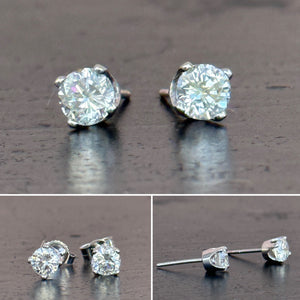 Diamond Stud Earrings 0.80 cts