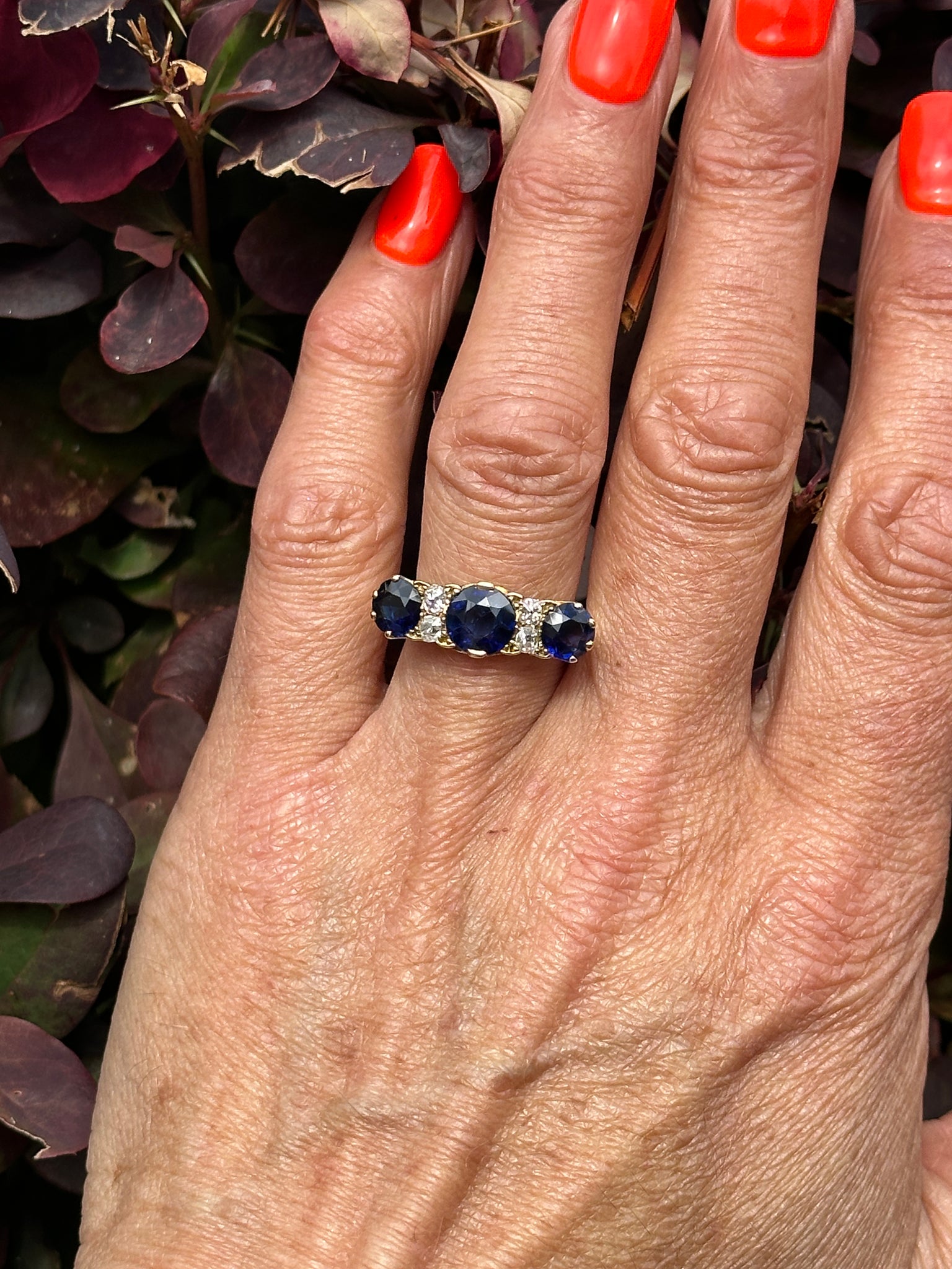 Victorian Sapphire Ring