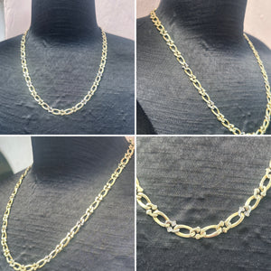 Gold Chain diamond detail