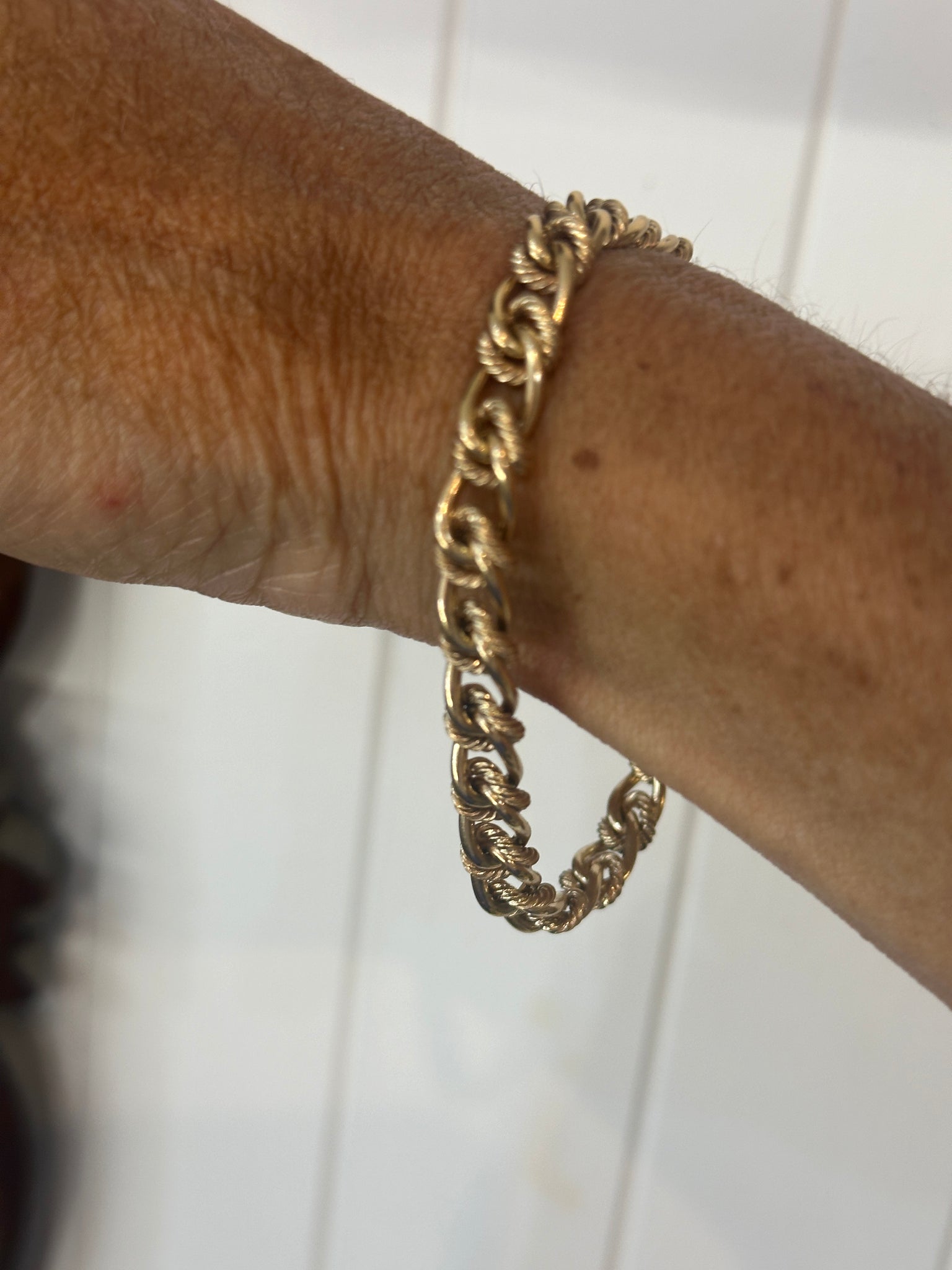 Gold Bracelet Ornate