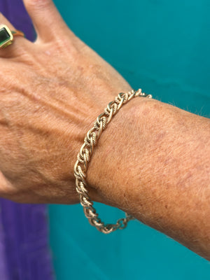 Gold Bracelet Ornate