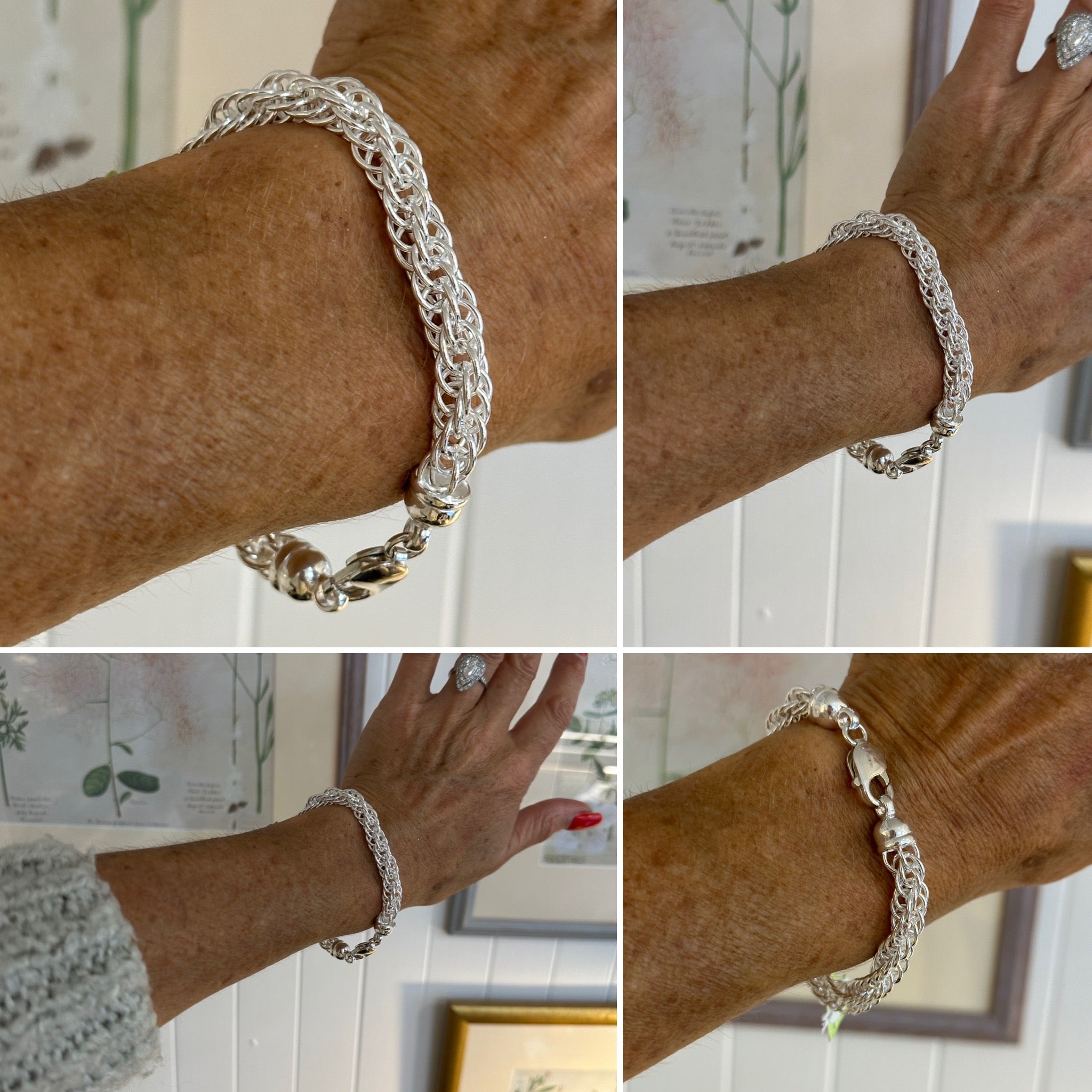 Eithne: a silver bracelet