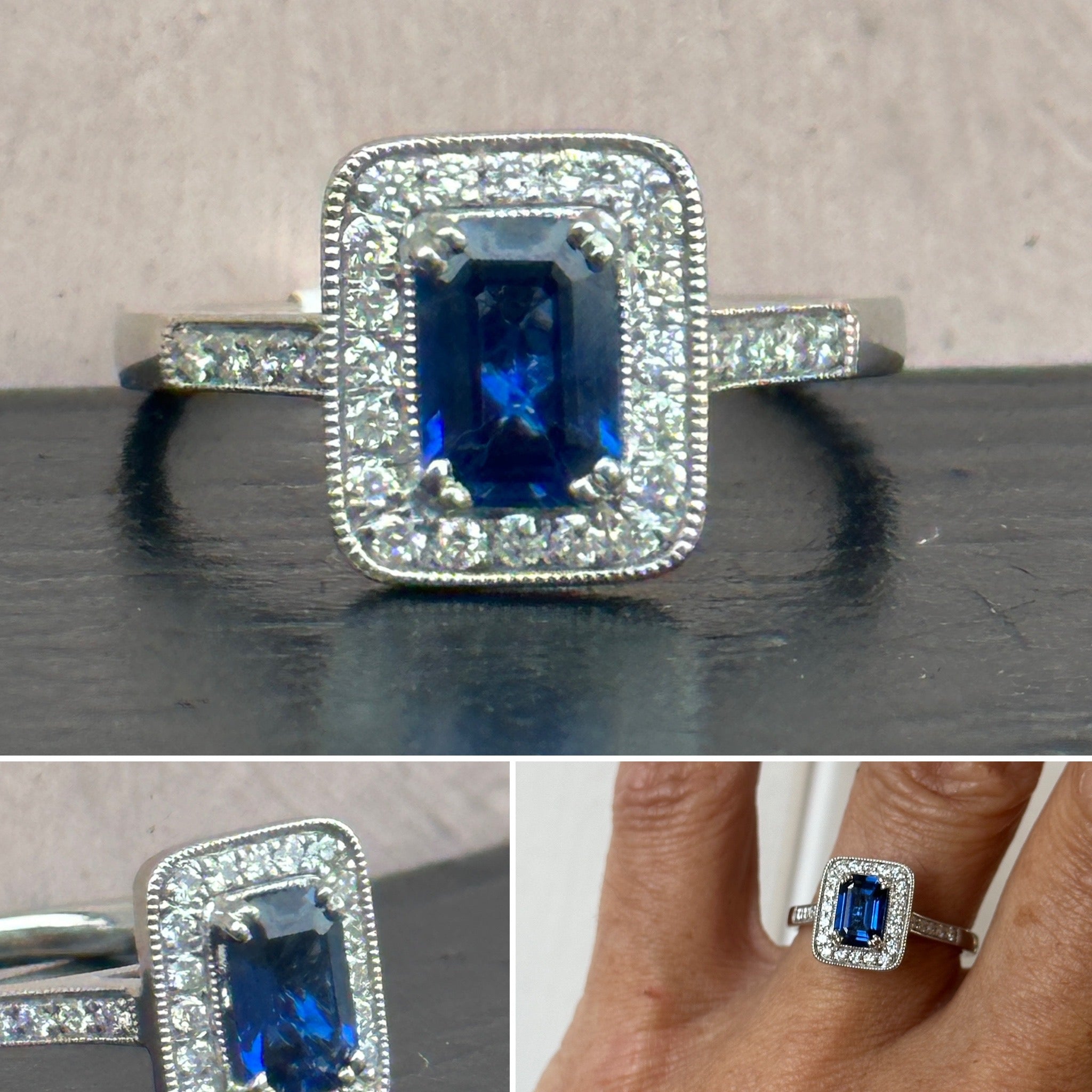 Lucy: a Sapphire Ring