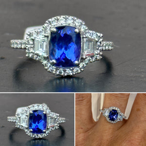 Tanzanite: Sea of Dreams Ring