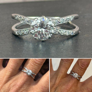 Vintage Solitaire Diamond Ring