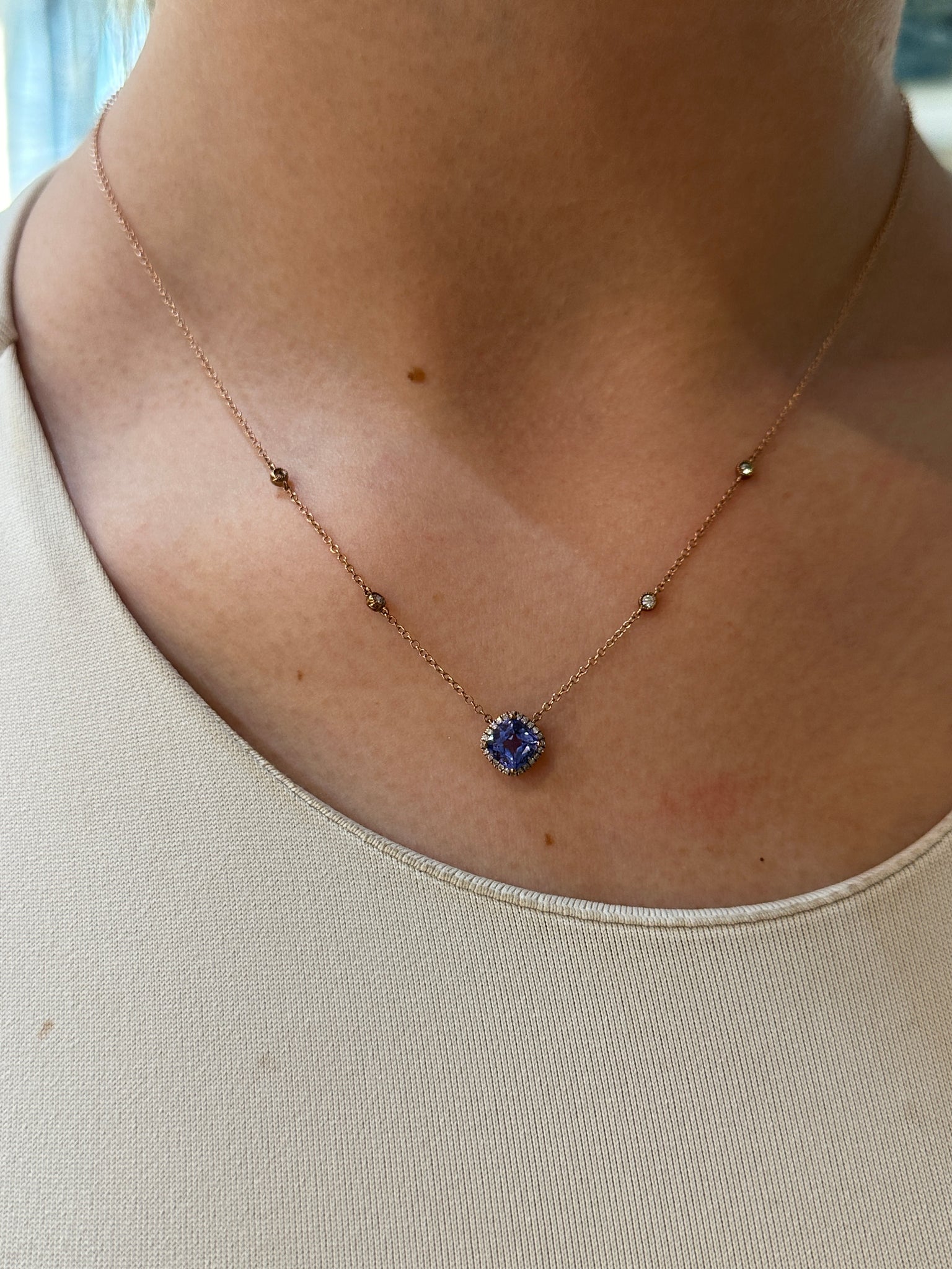 Tanzanite Pendant.