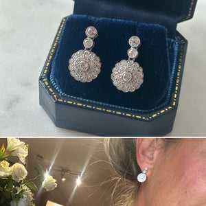 Antique Diamond Earrings