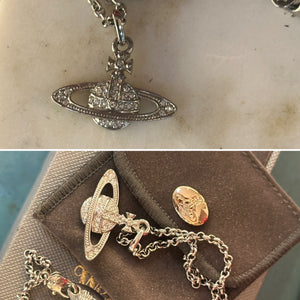 Vivienne Westwood Silver Pendant