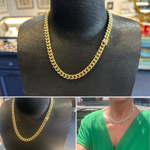 Gold Curb Chain 60 g