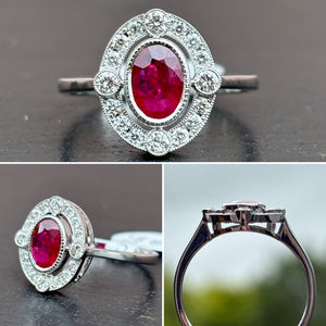 Ruby and Diamond Ring