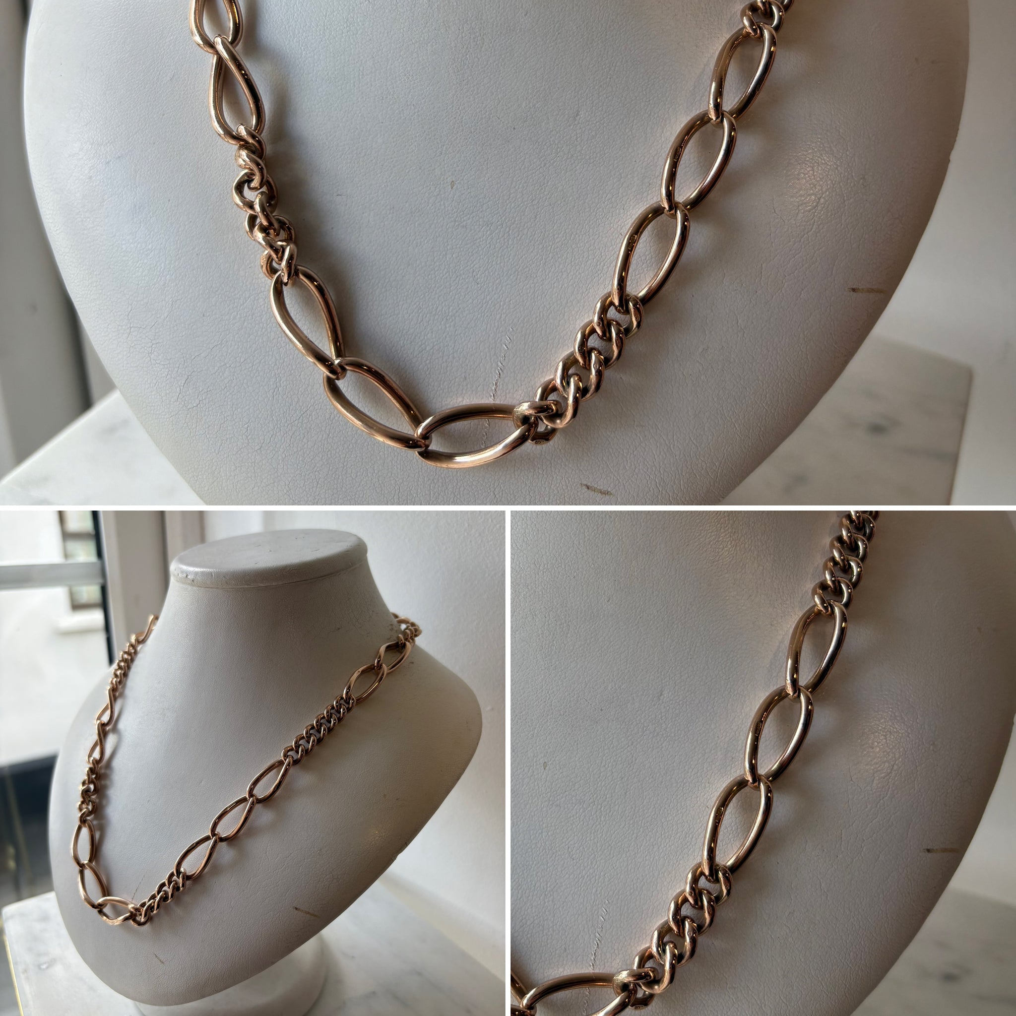 Victorian Rose Gold Chain