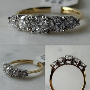5 Stone 1.05 ct