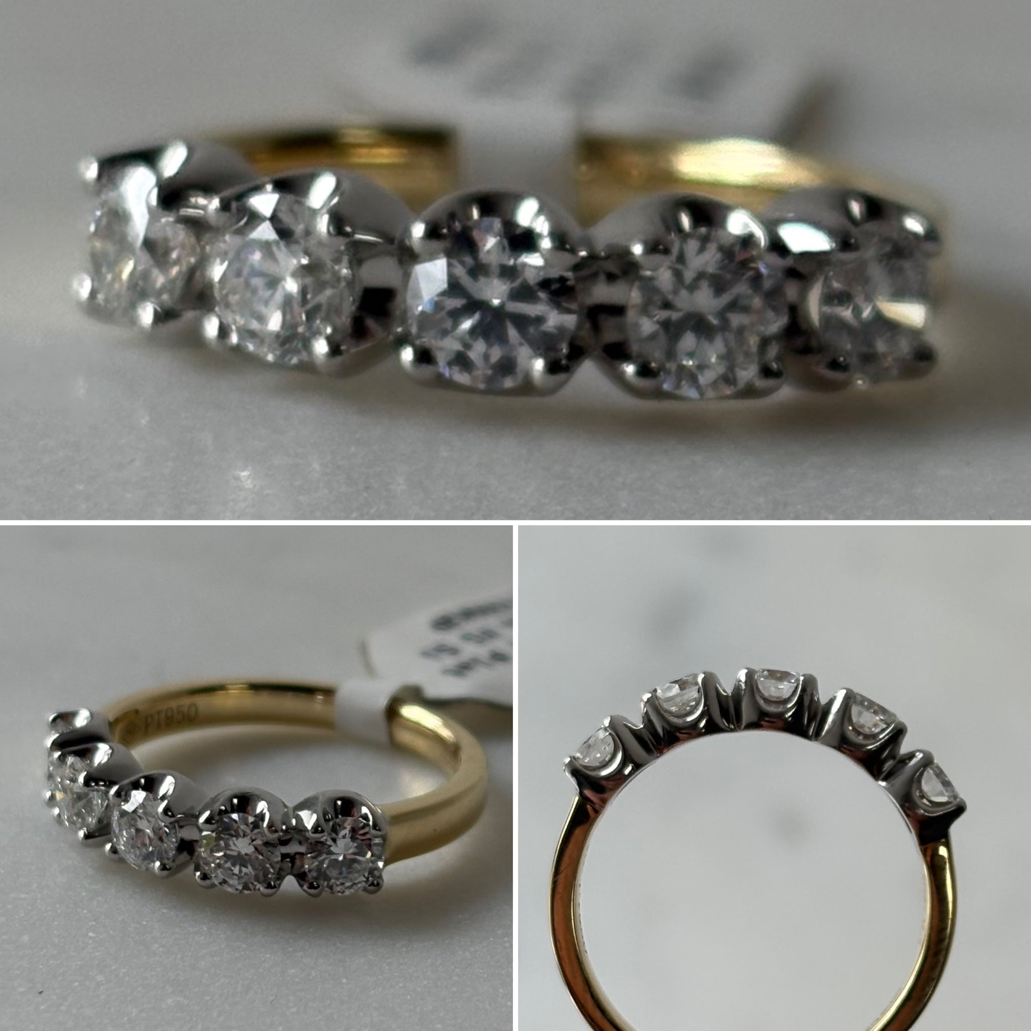 5 Stone 1.03 ct