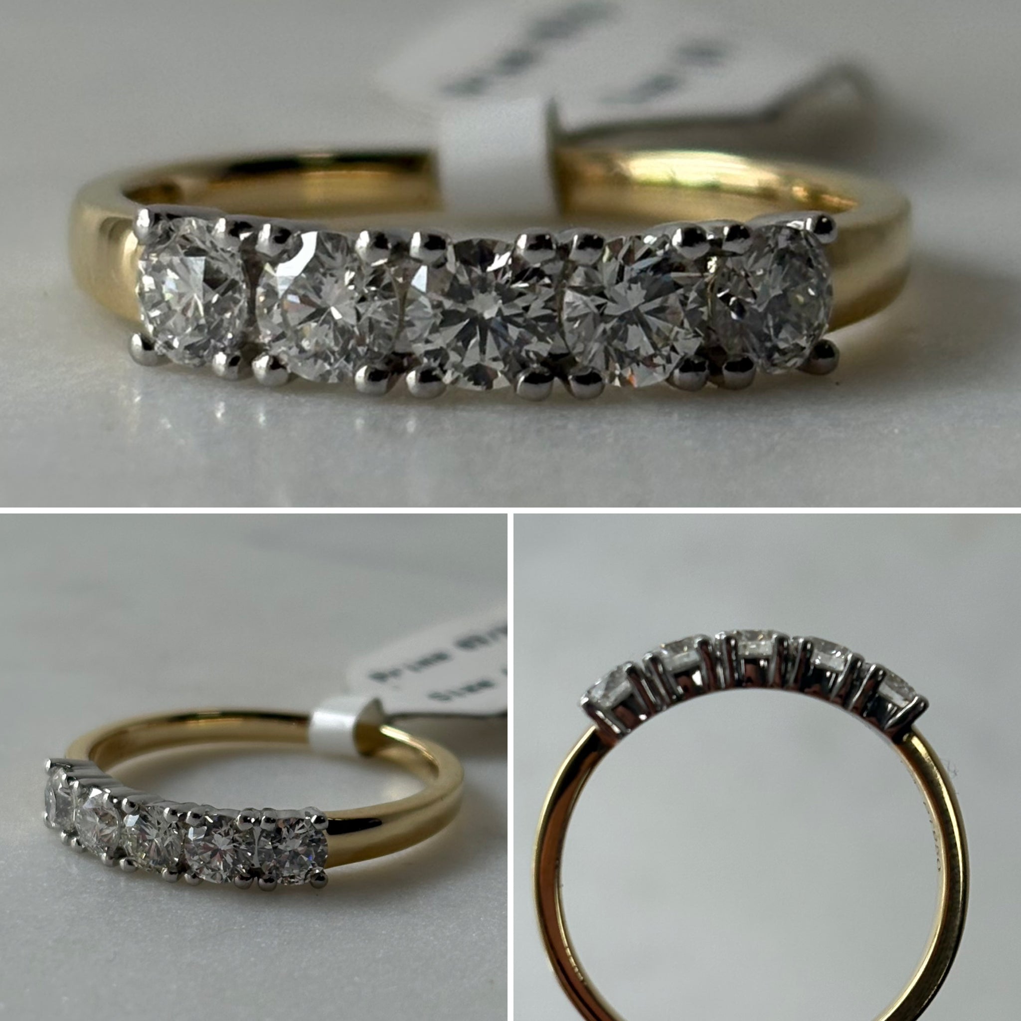 5 Stone 0.85 ct