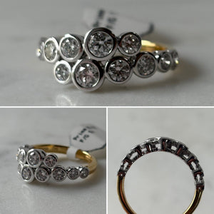 Diamond Bubble Ring 146