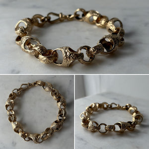 Yellow Gold Heavy Bracelet