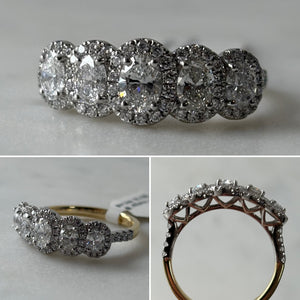 5 Stone Diamond Ring