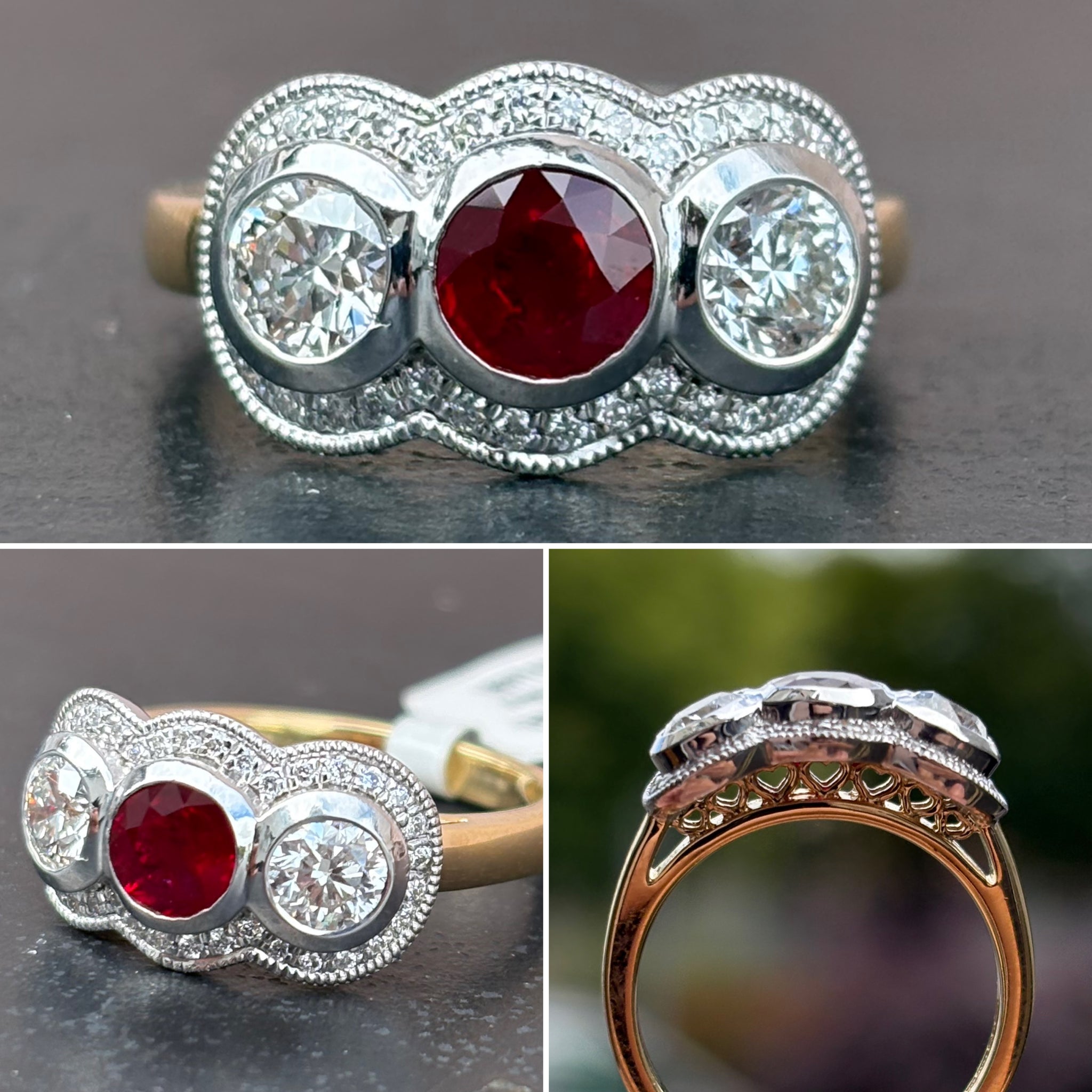 Ruby and Diamond Ring