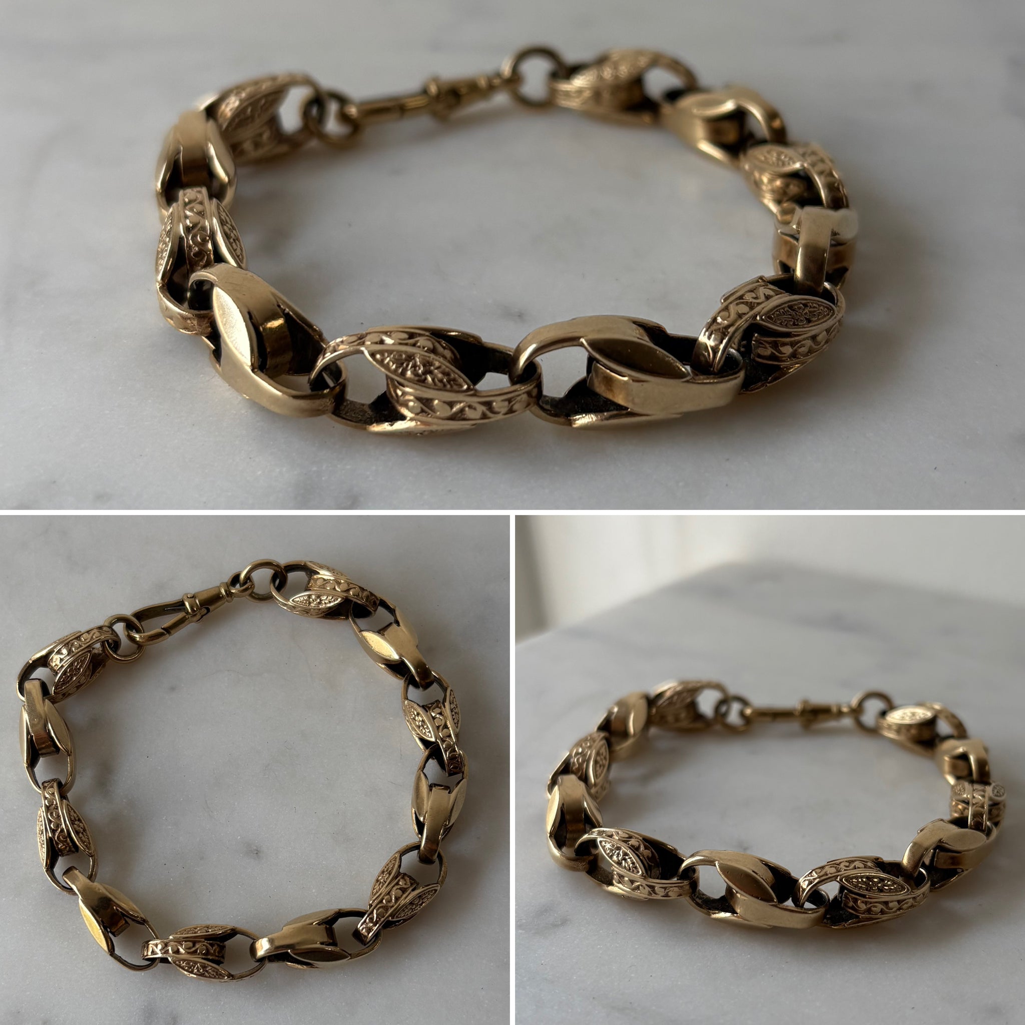 Yellow Gold Heavy Bracelet