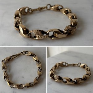 Yellow Gold Heavy Bracelet
