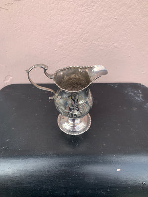 Vintage Silver Cream Jug