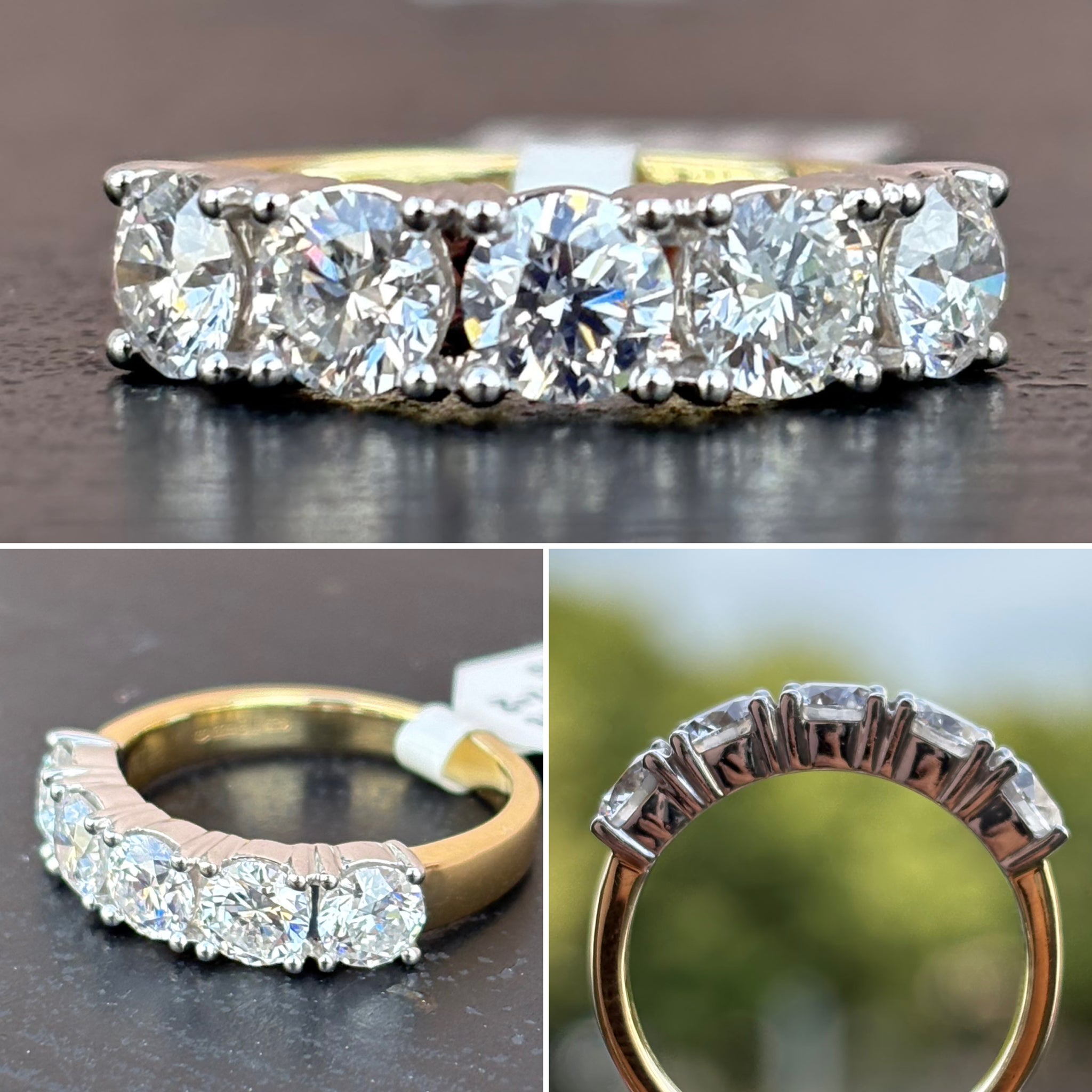 5 Stone Diamond Ring