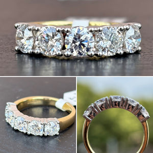 5 Stone Diamond Ring