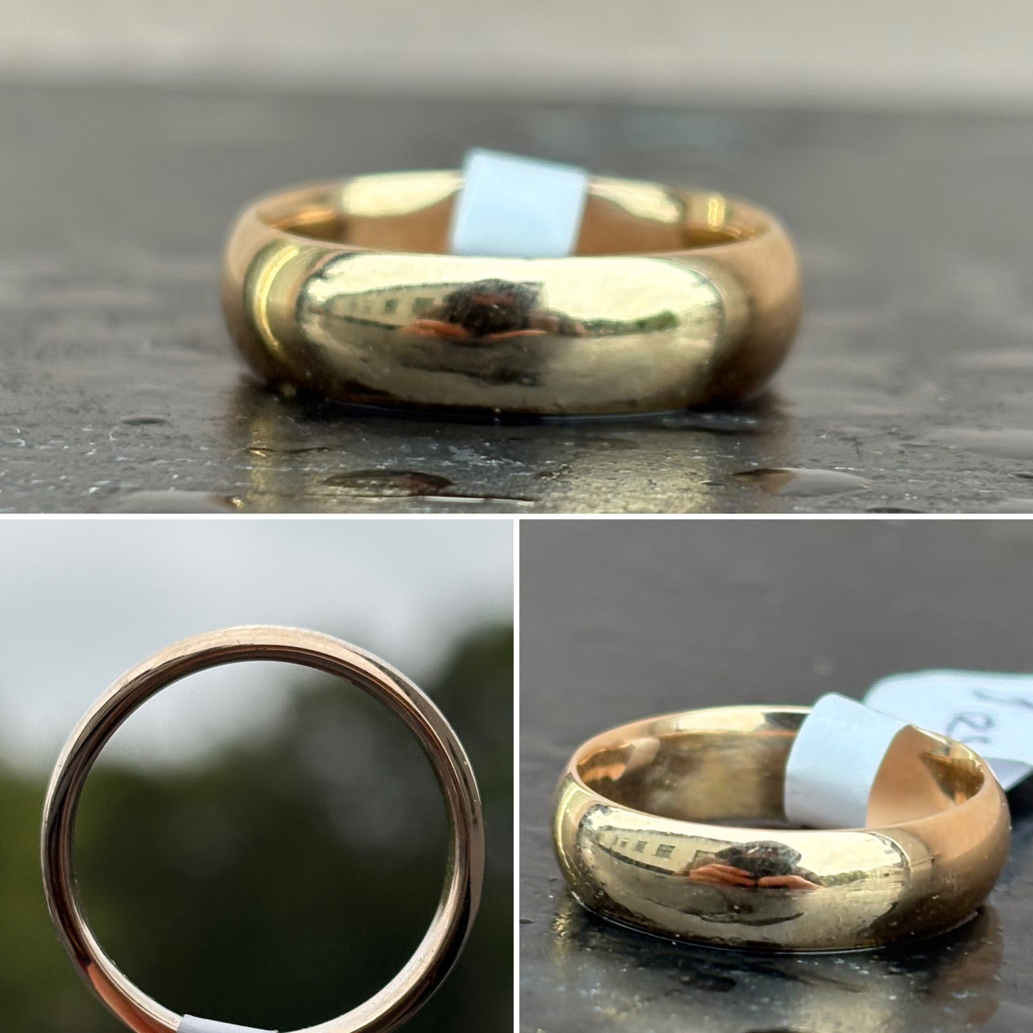Russian Gold Wedding Band
