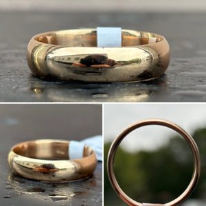 Russian Gold Wedding Band