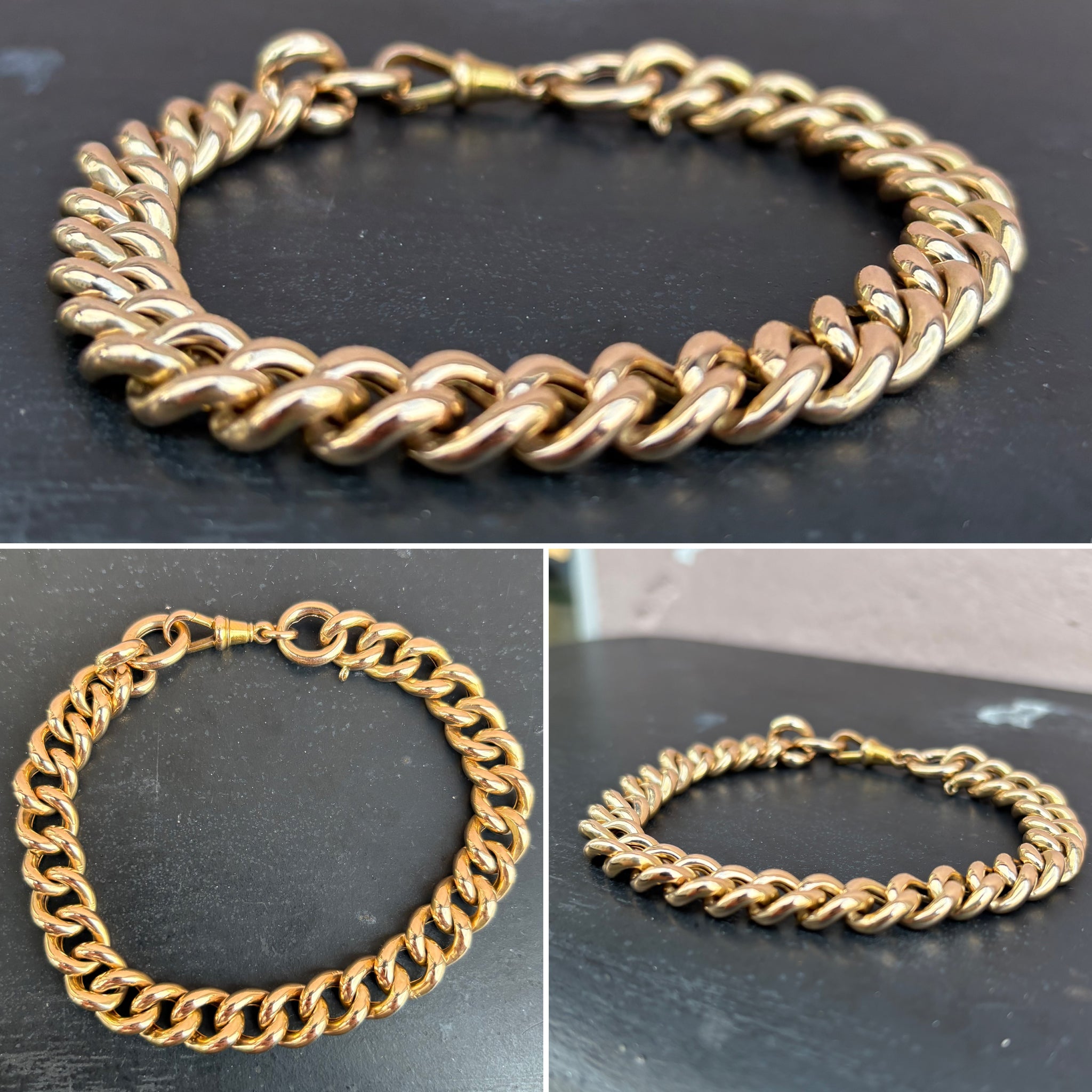 Heavy Gold Bracelet