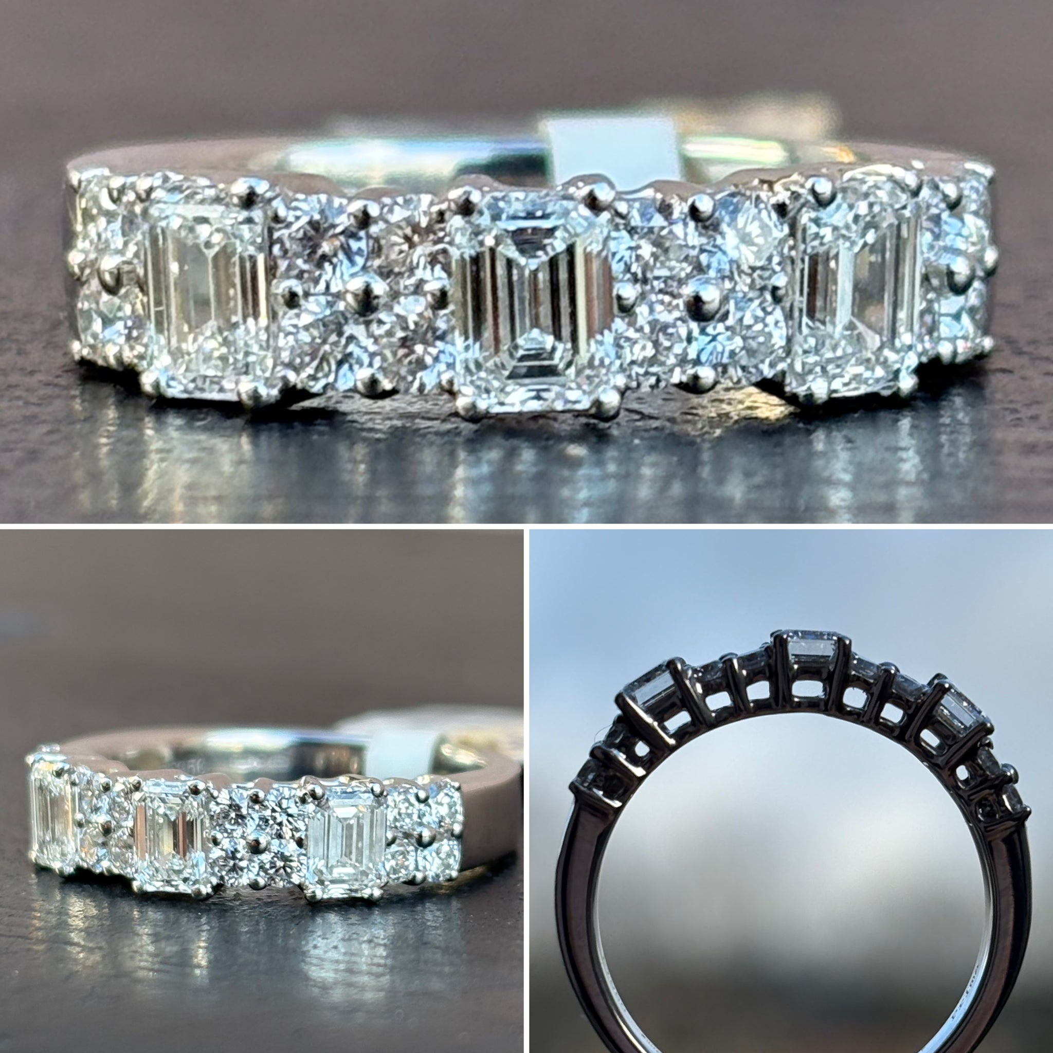 Platinum and Diamond Ring