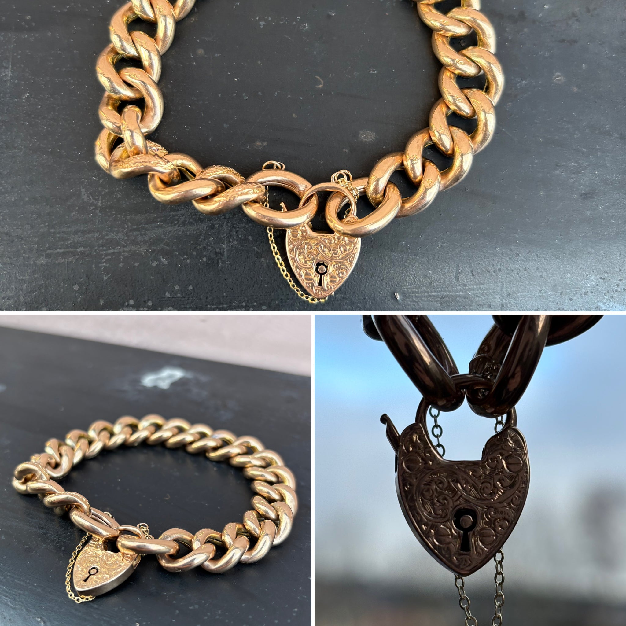 Rose Gold Victorian Bracelet