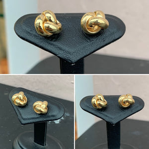 Thick Gold Studs