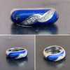 Vintage Faberge Enamel Ring