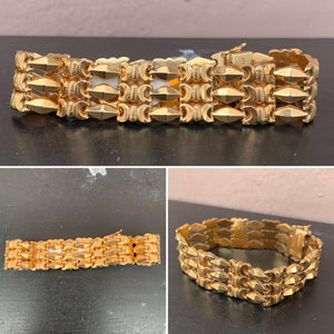 18ct Gold Cuff Bracelet