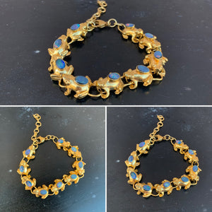 Gold Vermeil and Opal Bracelet