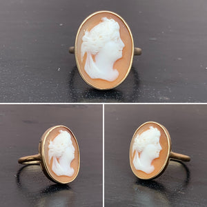 Vintage Cameo Ring